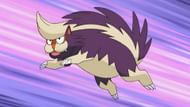 A Poison/Dark-type like Skuntank only has one exploitable weakness (Image via The Pokemon Company)